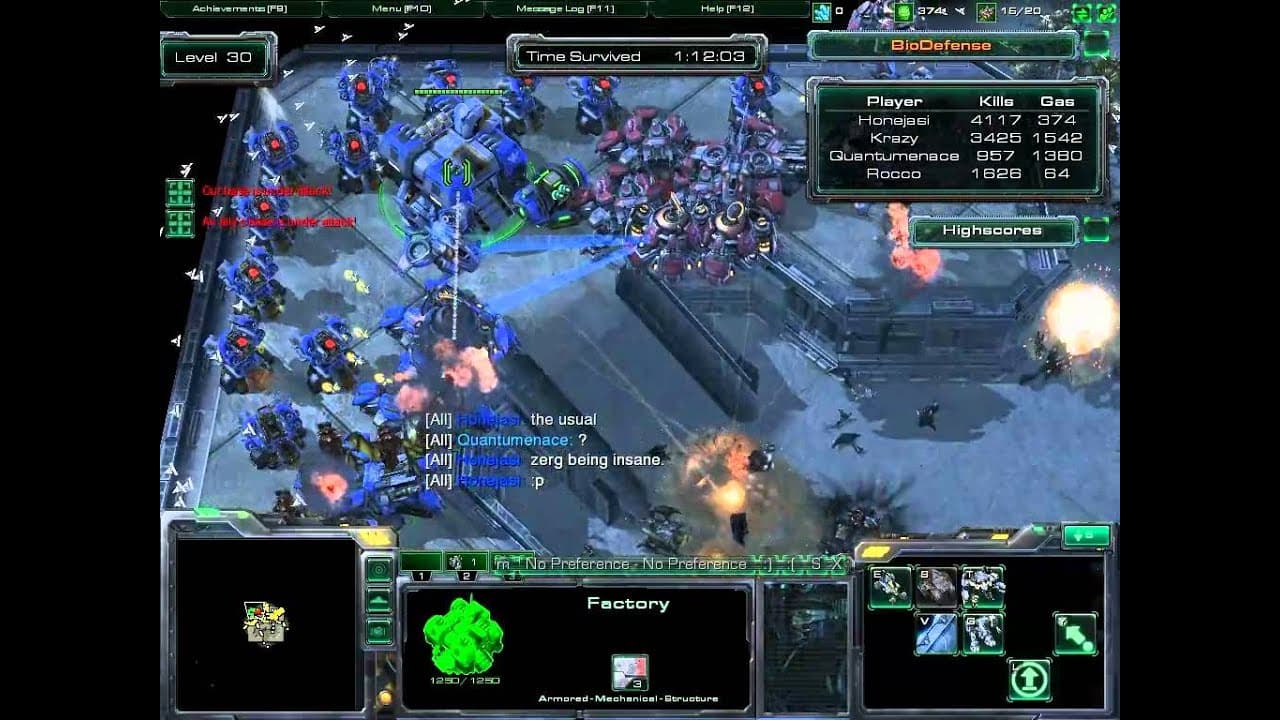Biodefense: Zerg Outbreak gameplay